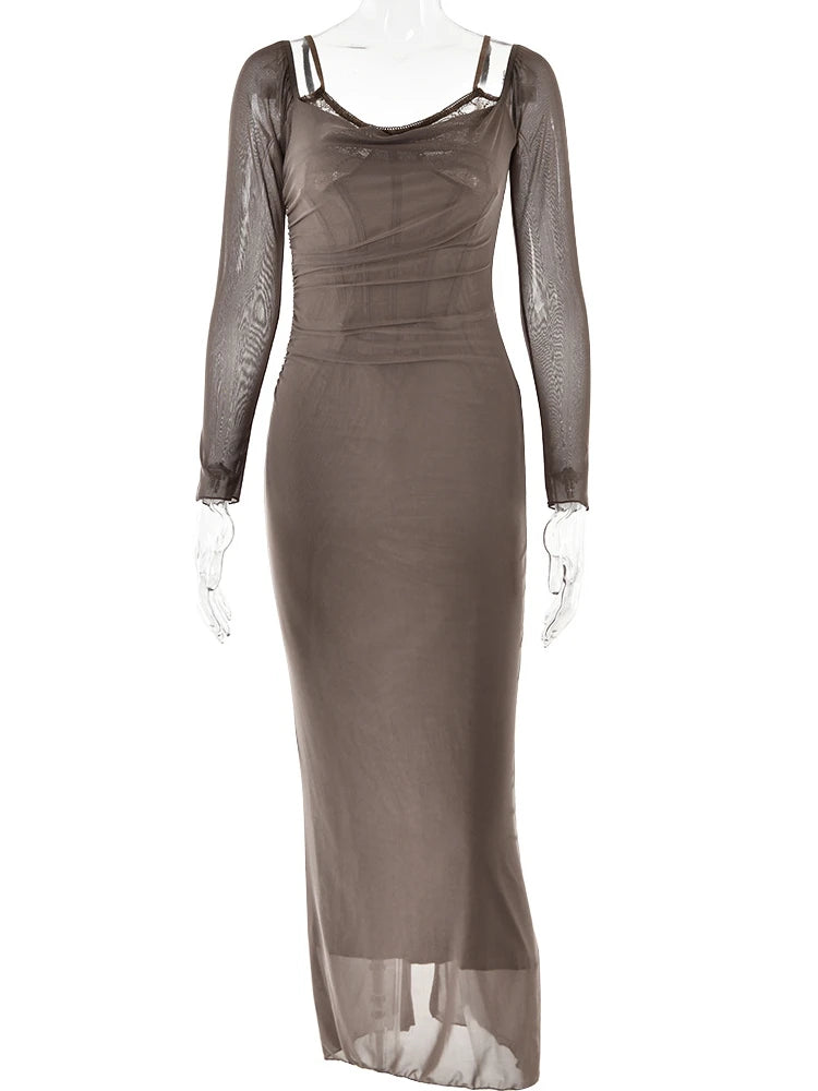 Katrin // Grey Dress