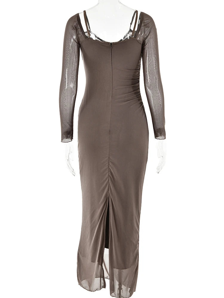 Katrin // Grey Dress