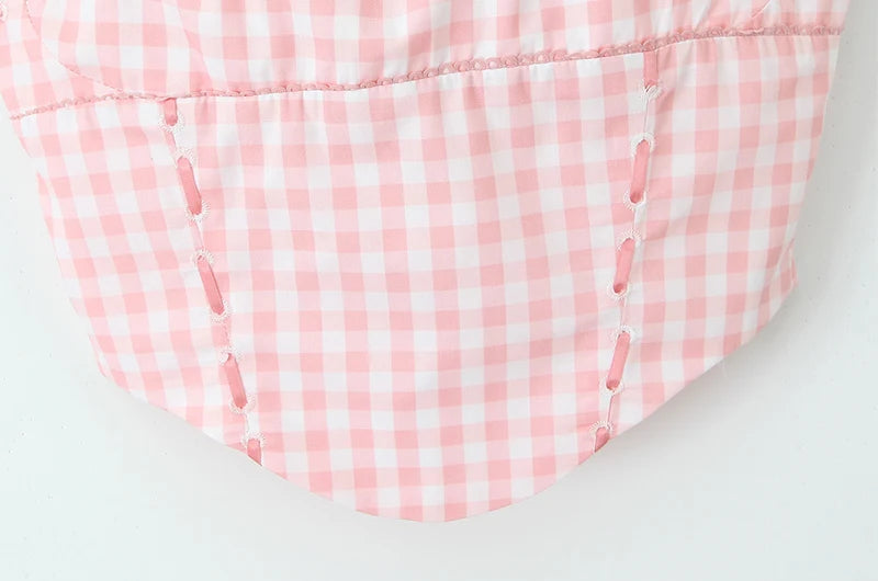 Playful Plaid // Top