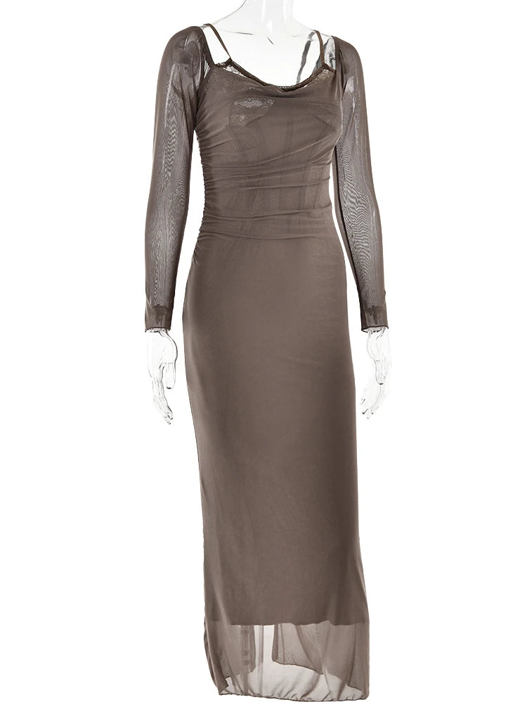 Katrin // Grey Dress
