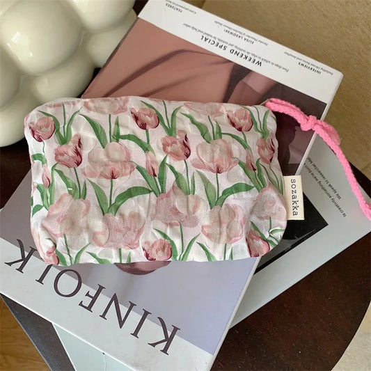 Cute Flower // Make up Bag