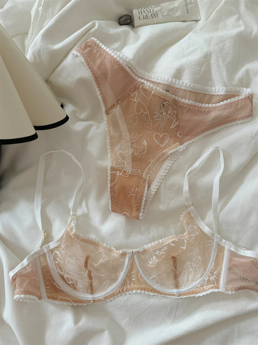 Sweetheart Neck // Lingerie Set