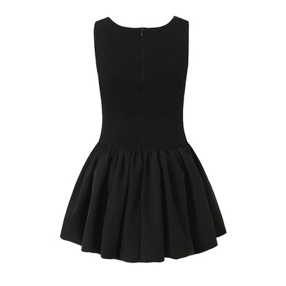 Fondness Frill // Black Dress