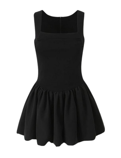 Fondness Frill // Black Dress