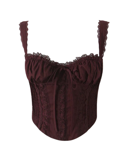 Heartfelt // Brown Corset