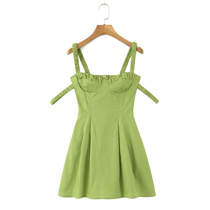 Brand New City //Green Dress