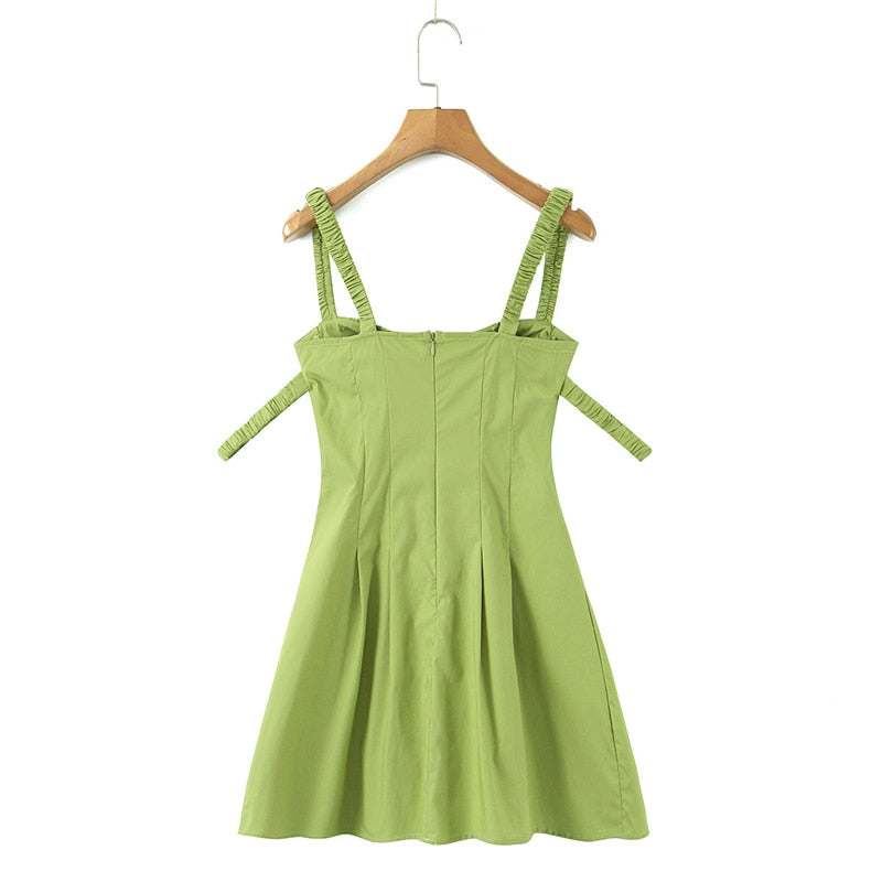 Brand New City //Green Dress