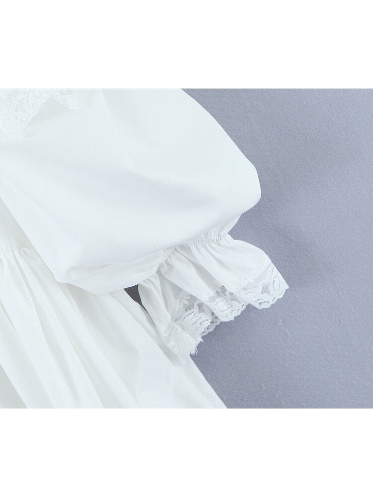 Moxie //White Dress